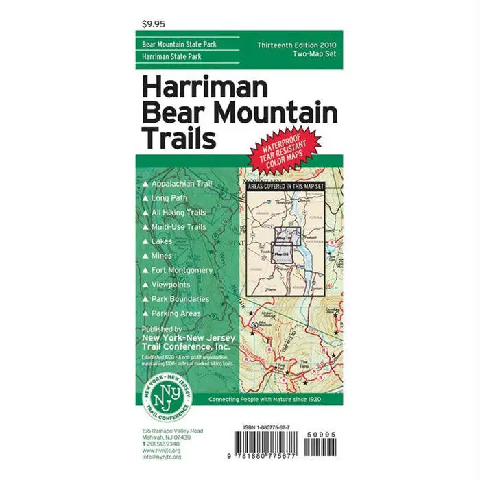 Map: Harriman Bear Mt. 1