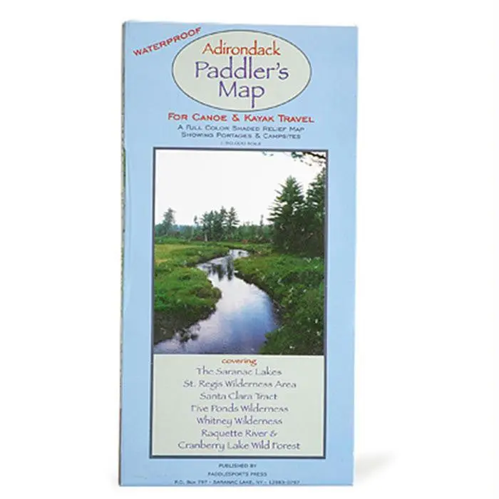Adk Paddlers Guide-Map Set 1
