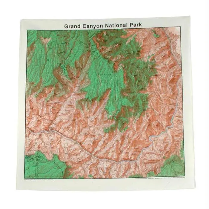 Grand Canyon Nat Park Topo Ban 1
