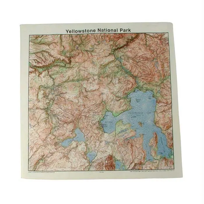 Yellowstone Topo Bandana 1
