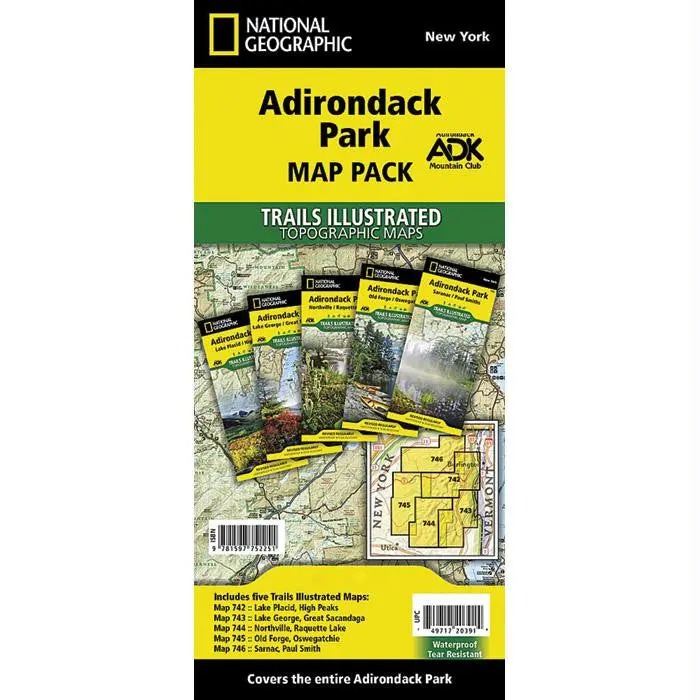 Adirondack Park Map Pack Bundl 1