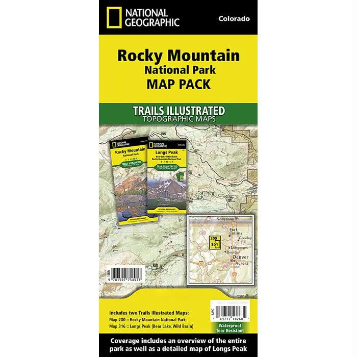 Rocky Mountain Np Map Pack 1