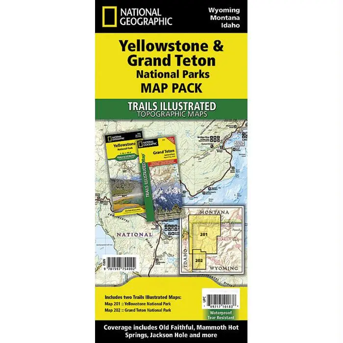 Yellowstone-Teton Map Pack 1