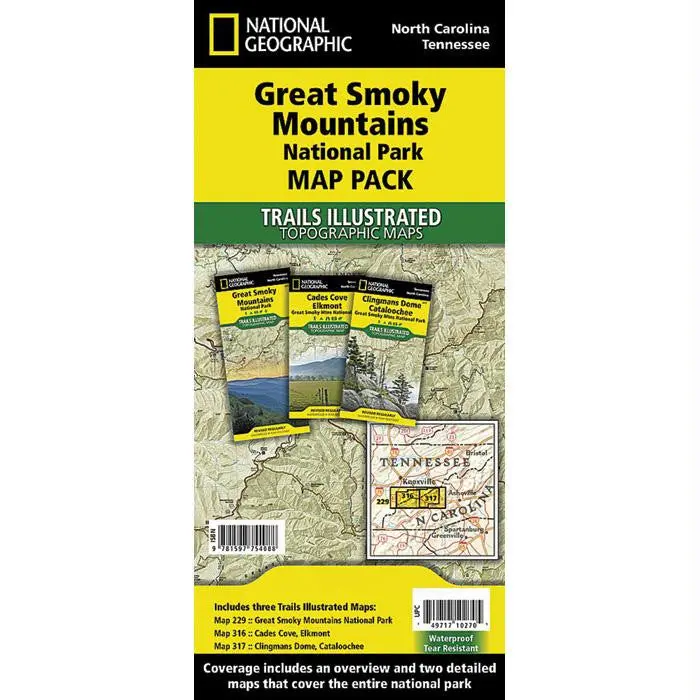 Great Smoky Mtns Np Map Pack 1