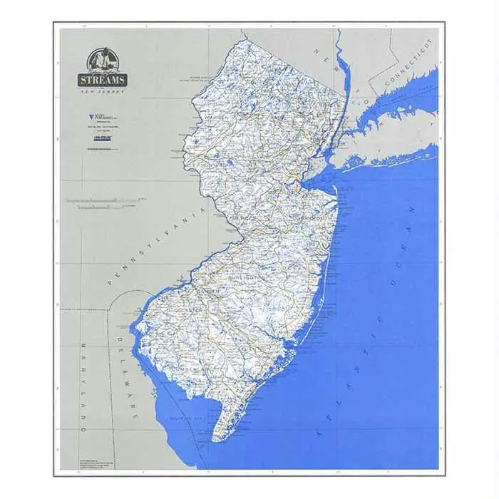 Stream Map Nj Rolled 1