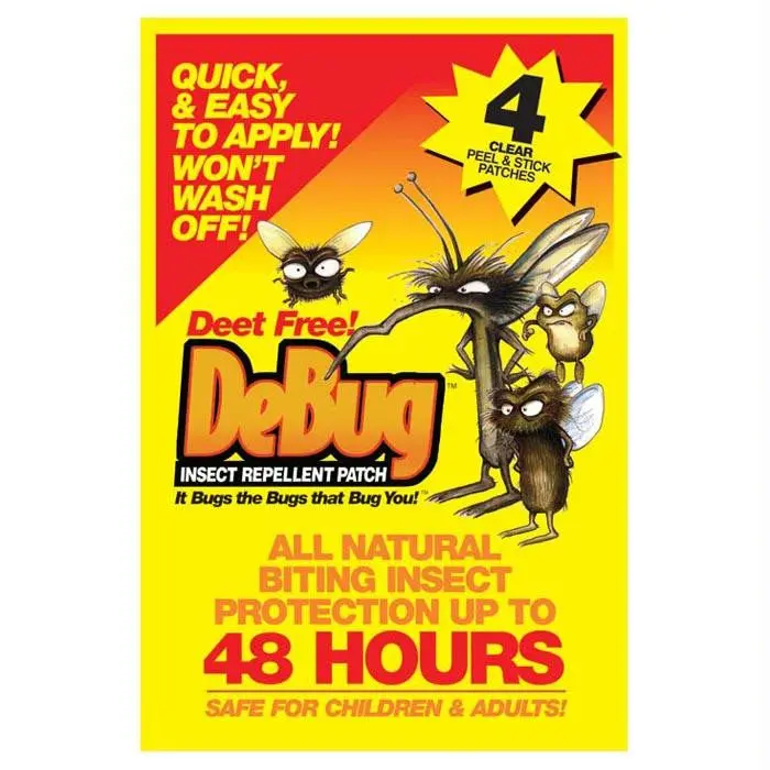 Debug Insect Repel Patch 4Pk 1