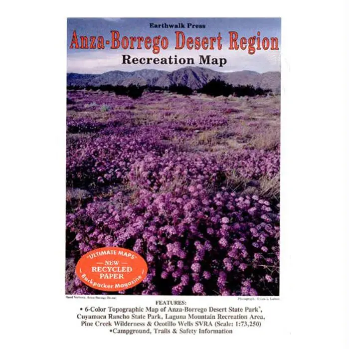 Anza-Borrego Desert Rec Map 1