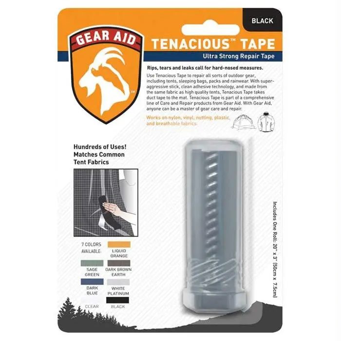 Tenacious Tape 3" X 20" Black 1