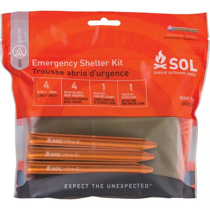 Sol Emergency Shelter Kit 1