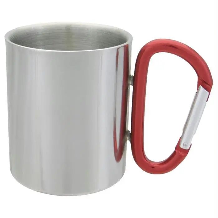 Carabiner Mug-Red 8Oz. 1