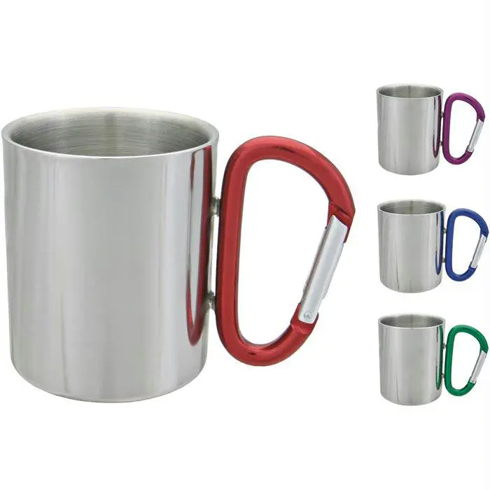 Carabiner Mug-Purple 8 Oz. 1