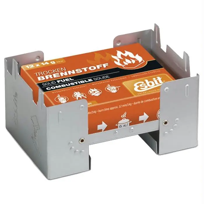 Large Pocket Stove W Fuel 12Pc 1