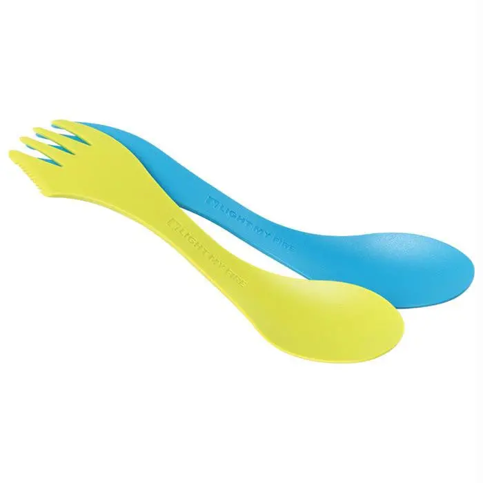 Spork Lefty- Green & Cyan 1