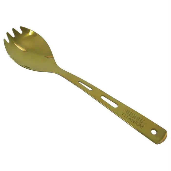 Titanium Spork Yellow 1