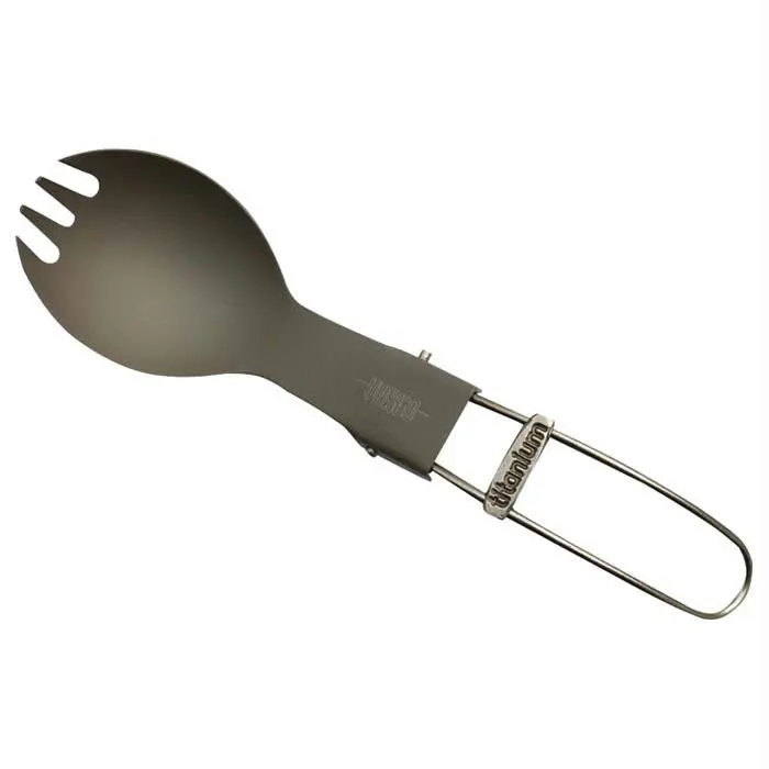 Titanium Folding Spork 1