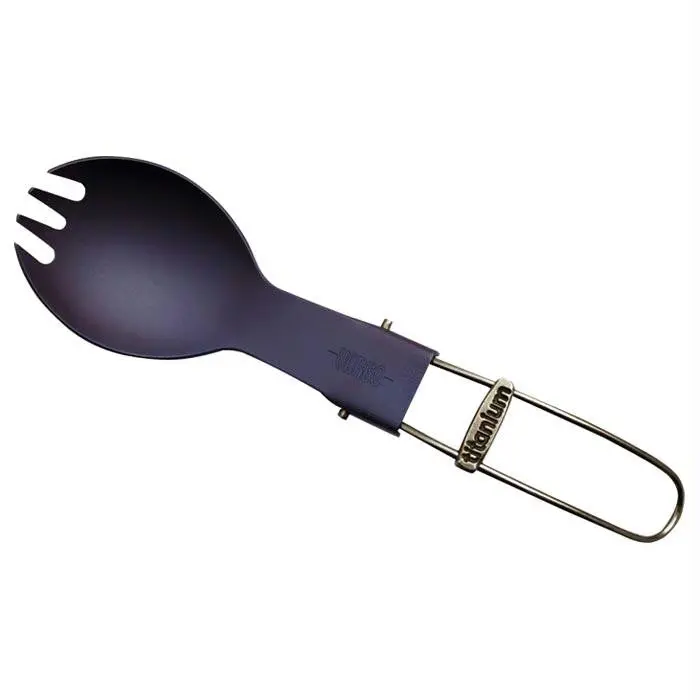 Titanium Folding Spork-Lavendr 1