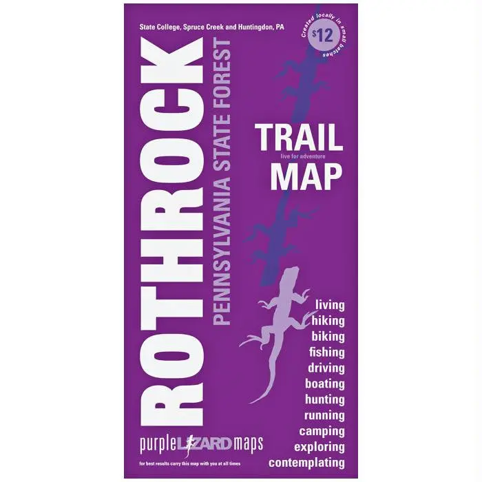 Rothrock St. Forest Trail Map 1