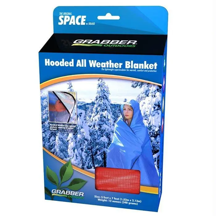 Aw Hooded Blanket Red 1