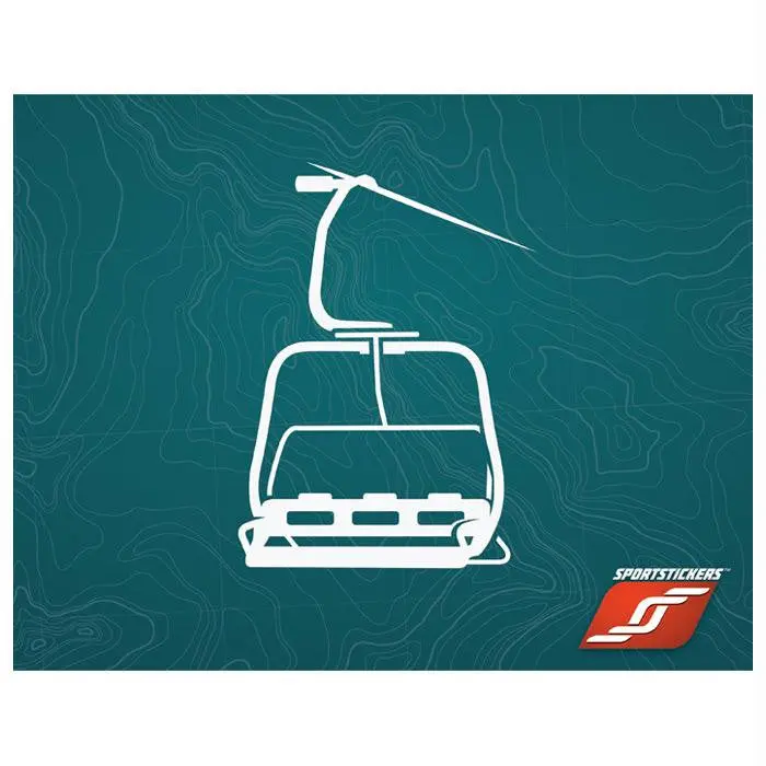 Sticker Chair Lift White 1