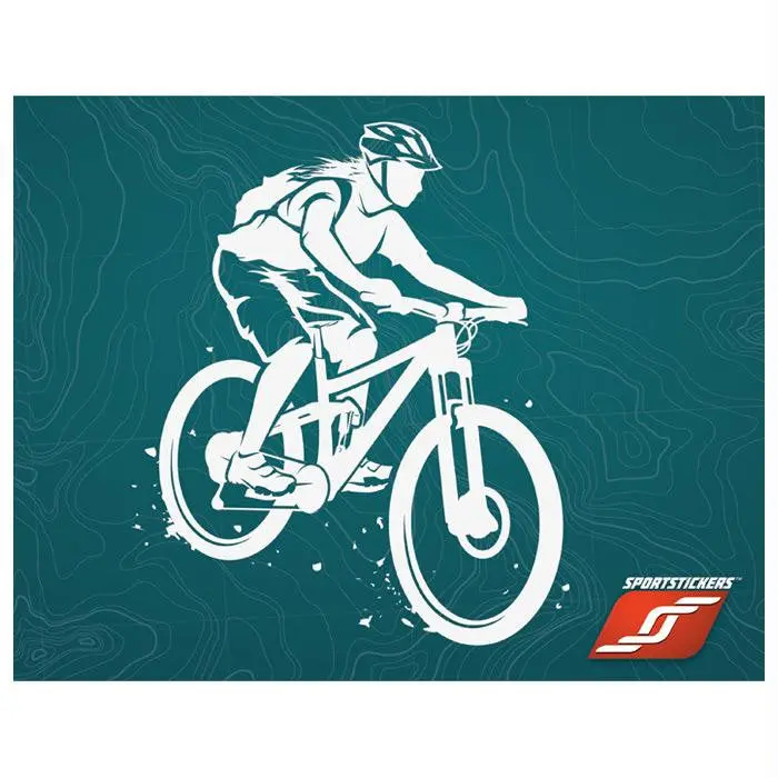 Mountain Biker Female White 1
