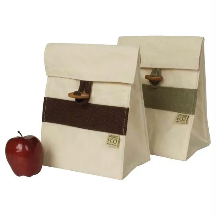 Organic Cotton Lunch Bag 1