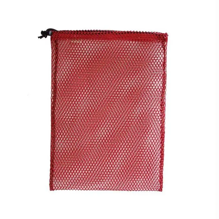 Nylon Mesh Stuff 7" X 10" Red 1