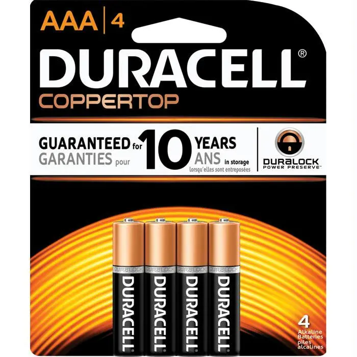 Duracell Cprt Aaa 4Pk 1