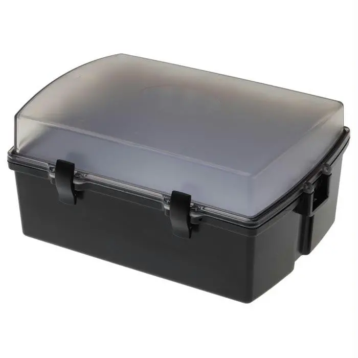 Utility Locker Ii Blk-Clr Lid 1
