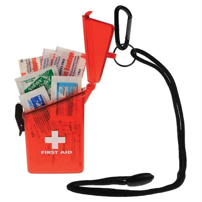 First Aid Kit Red Translucent 1