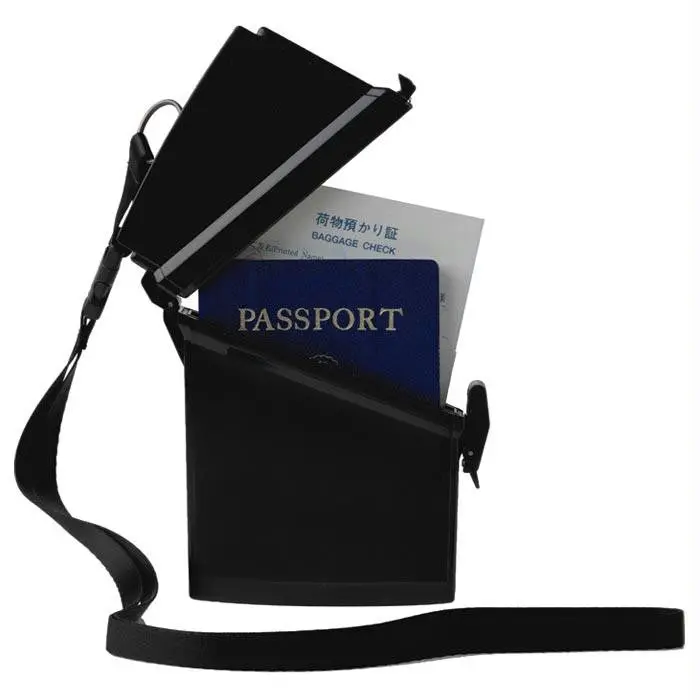Passport Case Black 1