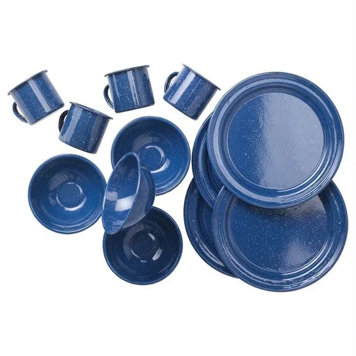 Sierra Table Set 12Pc Blue 1