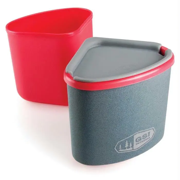 Gourmet Nesting Mug + Bowl Red 1