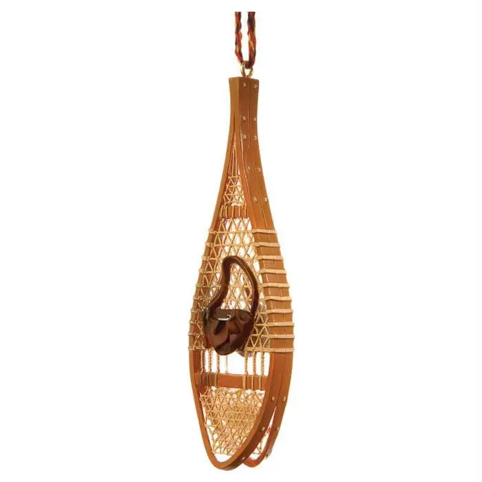 Algonquin Snowshoe Ornament 1