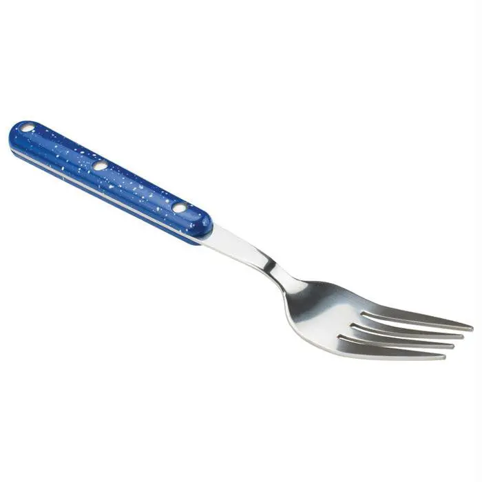 Enamel Fork Blue 1