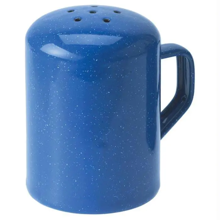 Enamel Salt Shaker Blue 1