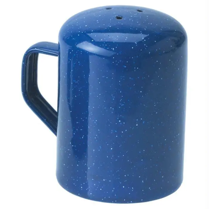 Enamel Pepper Shaker Blue 1