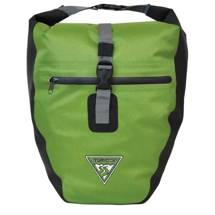 Rain Rider Pannier Green 1