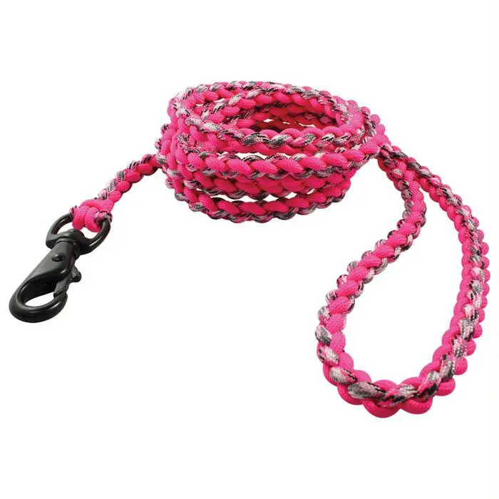 Survival Dog Lead 6Ft Camo-Pnk 1