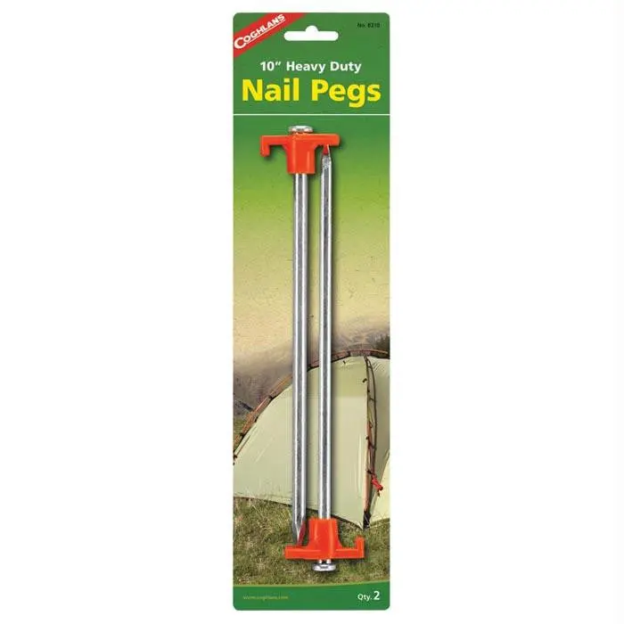 Nail Pegs 10" (2 Pk) 1