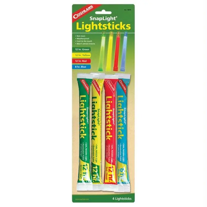 Snapstick Lightstick Asst 4 Pk 1