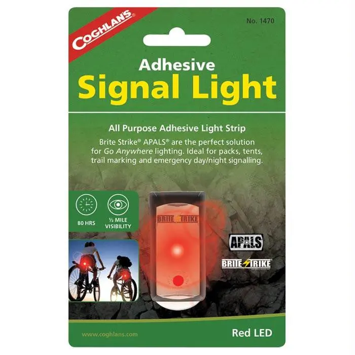 Adhesive Signal Light Red 1