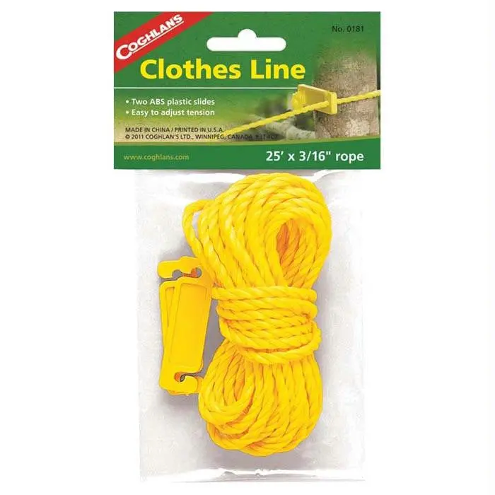 Clothesline 25' X 3-16" 1