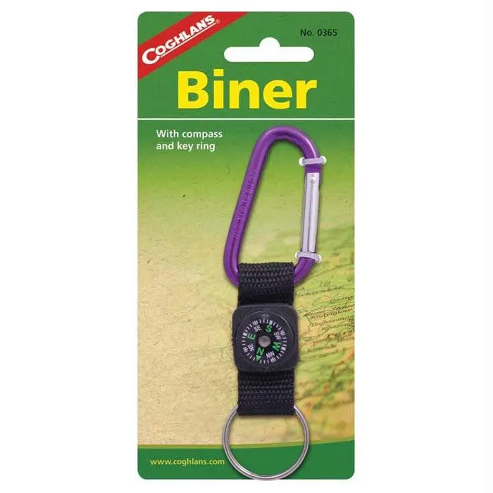 Biner W Compass And Key Ring 1