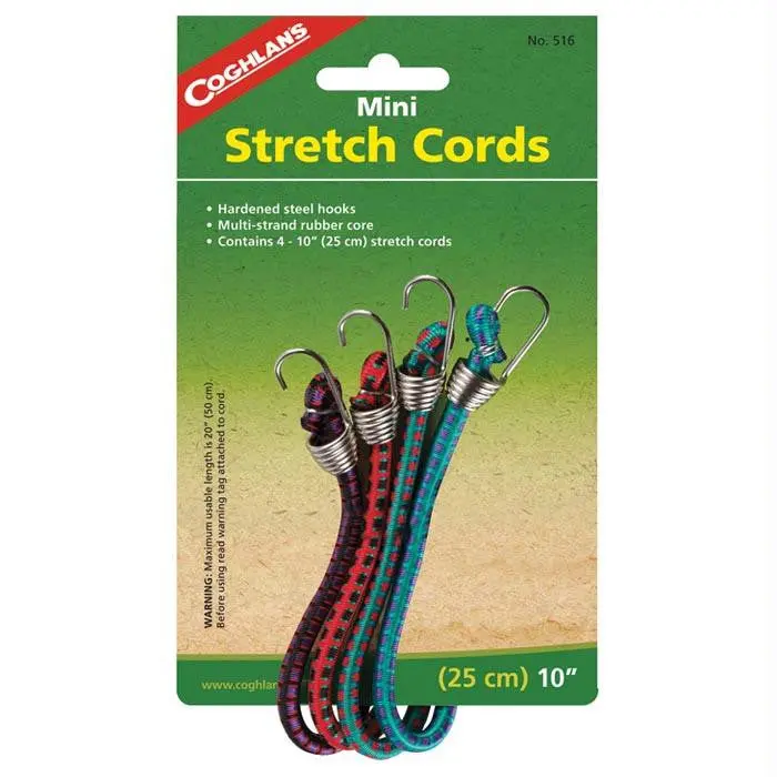 Mini Stretch Cords 4 Pk 1