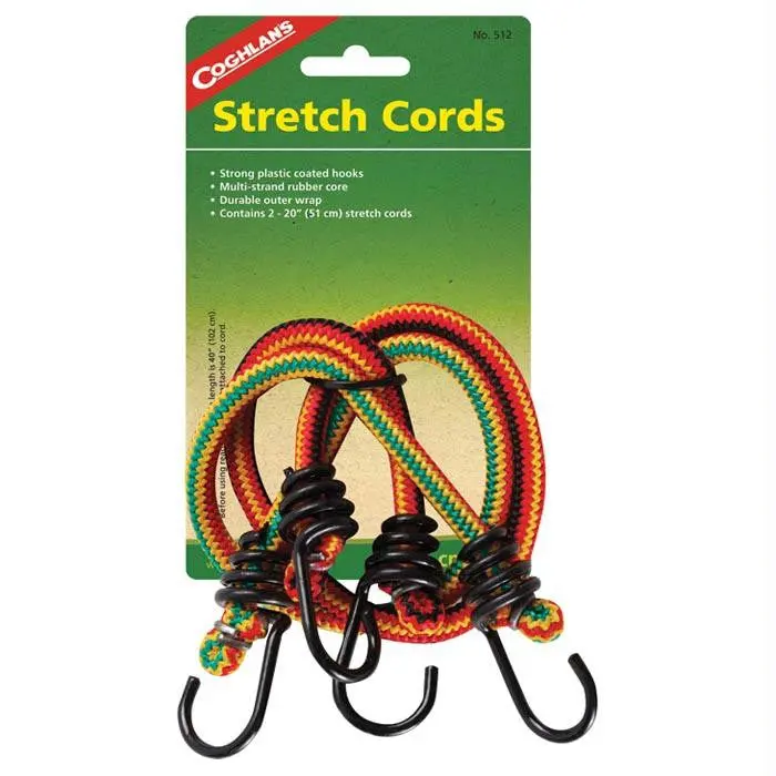 Stretch Cords 20" 2 Pk 1