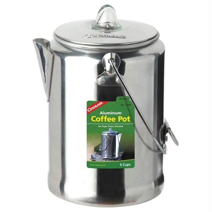 Aluminum Coffee Pot 9 Cup 1