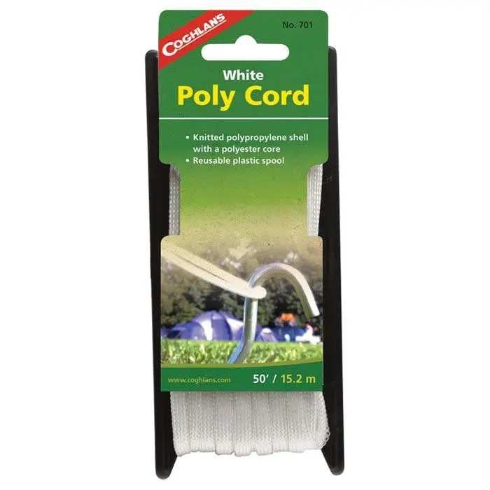 Poly Cord White 50' 1