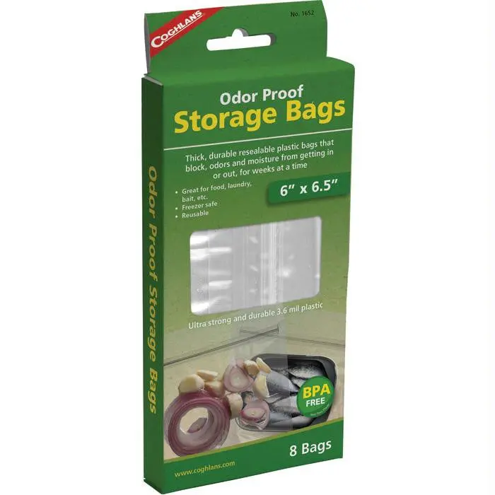 Odor Proof Bag Sm - 8 Pk 1