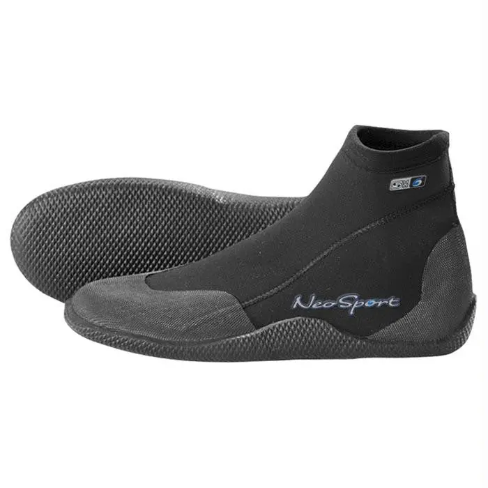 3Mm Low Top Pull Boot Blk 6 1