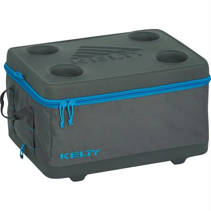 Folding Cooler 27L-Smoke-Blue 1